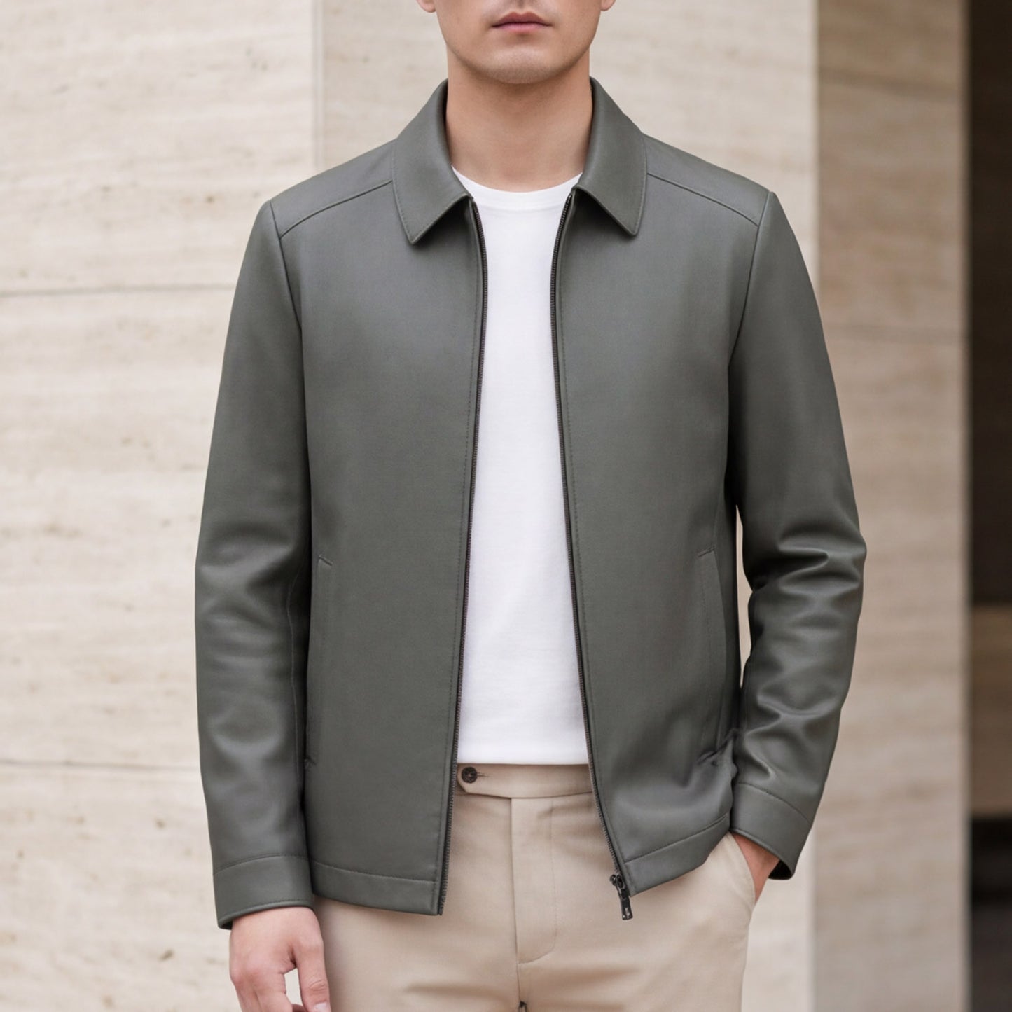 Matteo Bellini Bellaro Leather Jacket