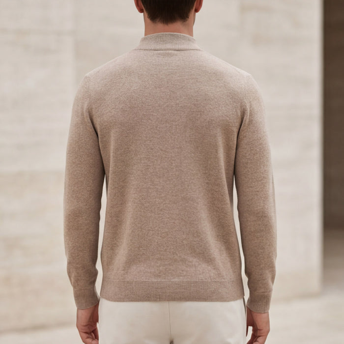 Matteo Bellini Merino Mock Neck Sweater