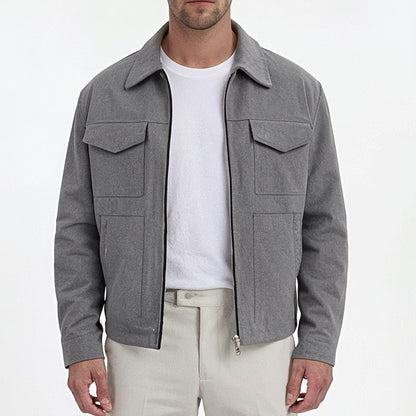 Matteo Bellini Suede Utility Jacket
