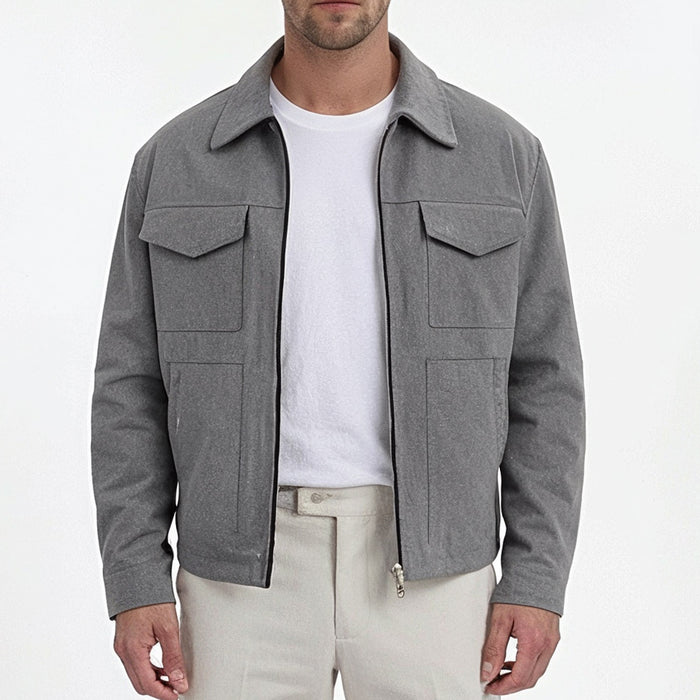 Matteo Bellini Suede Utility Jacket