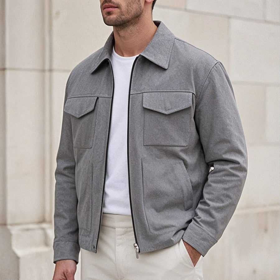Matteo Bellini Suede Utility Jacket