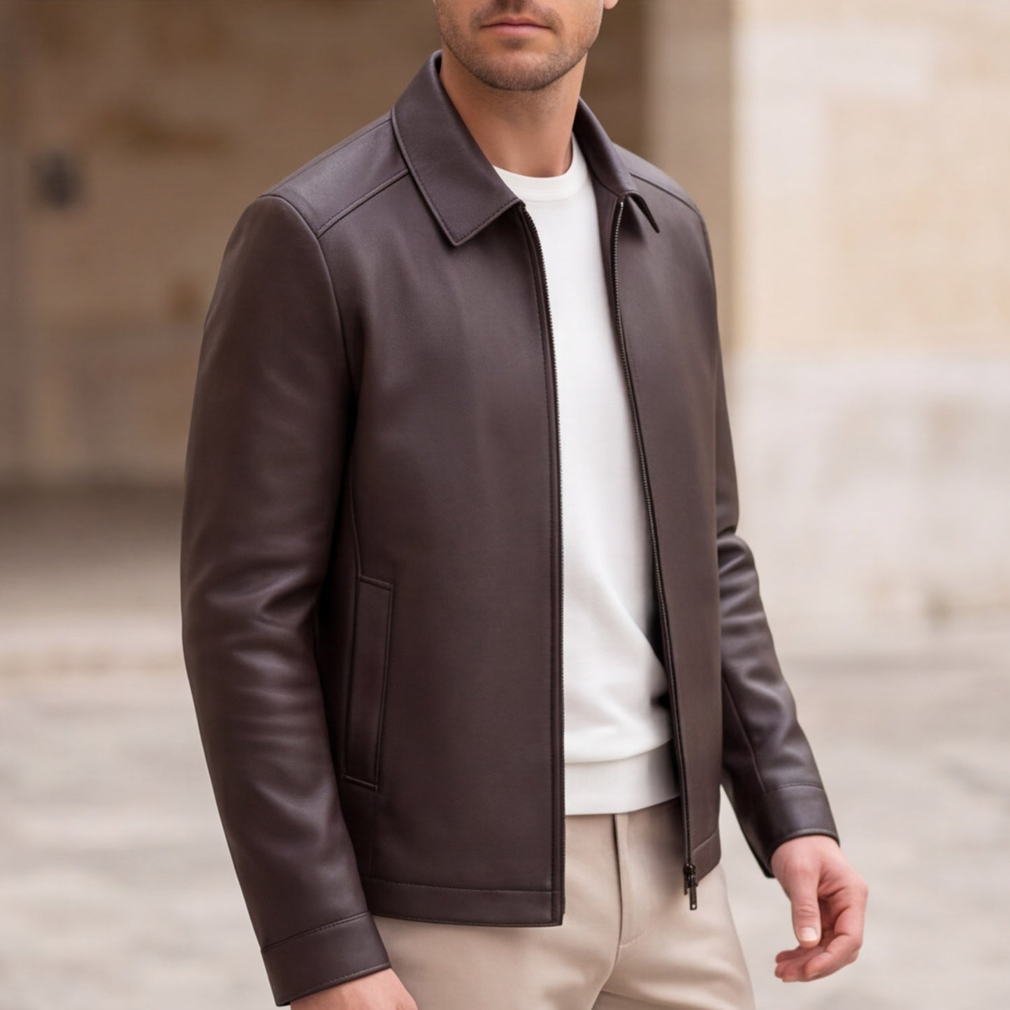 Matteo Bellini Bellaro Leather Jacket
