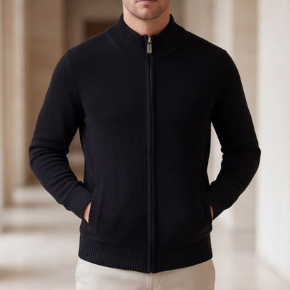 Matteo Bellini Merino Zip Cardigan