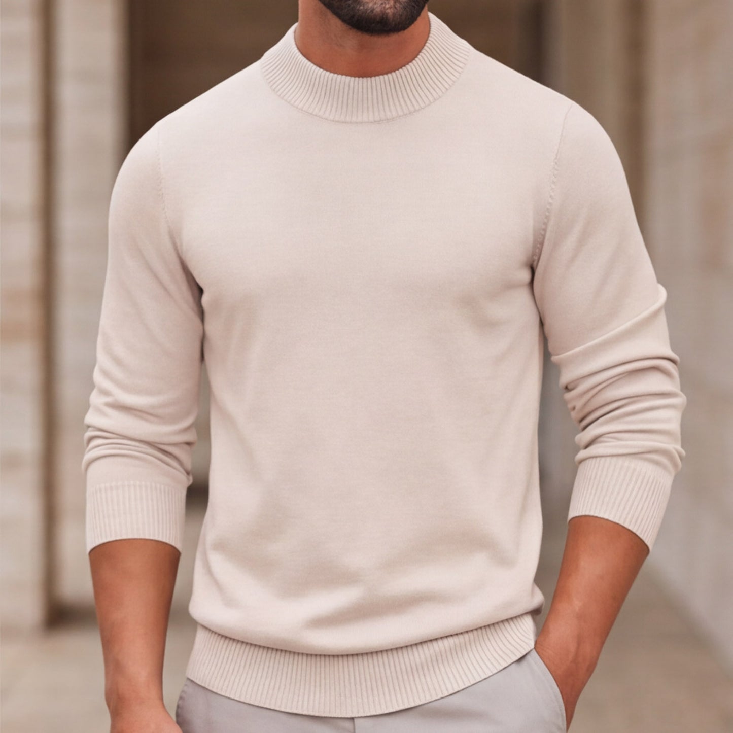 Matteo Bellini Sarto Mock Neck Knit