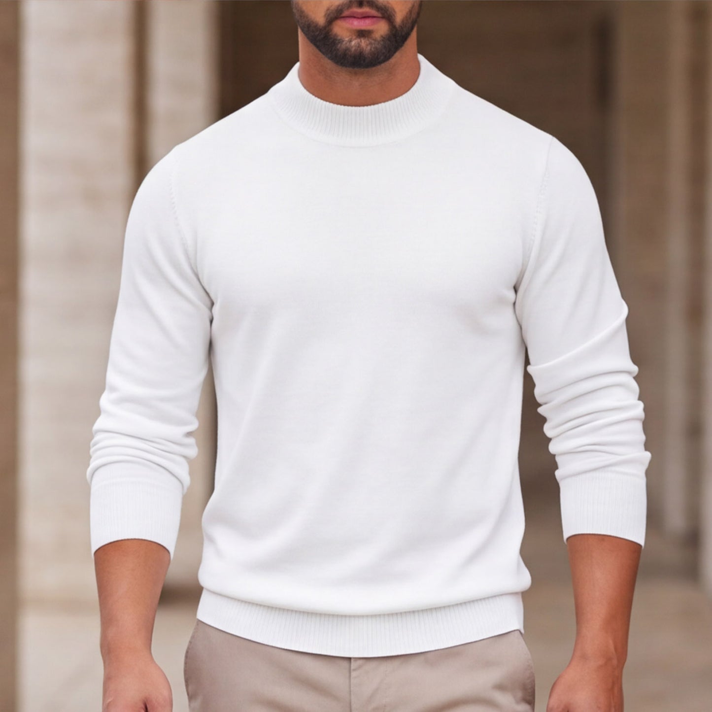Matteo Bellini Sarto Mock Neck Knit