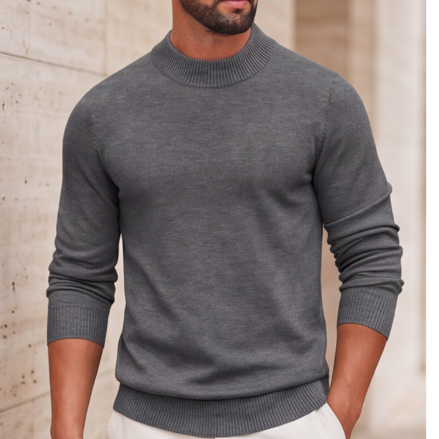 Matteo Bellini Sarto Mock Neck Knit