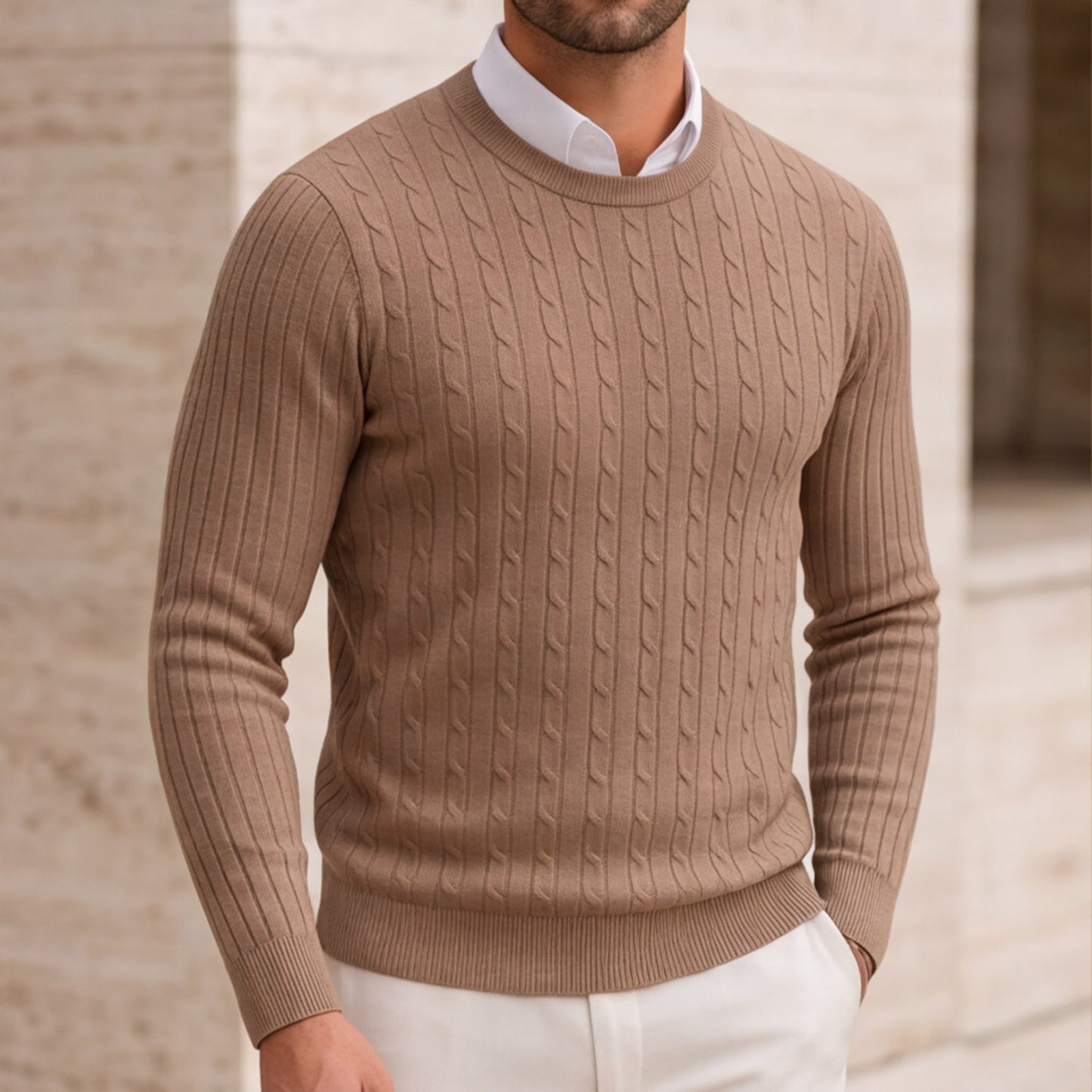 Matteo Bellini Torino Cable Knit