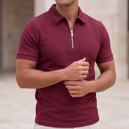 Matteo Bellini Zip Collar Polo
