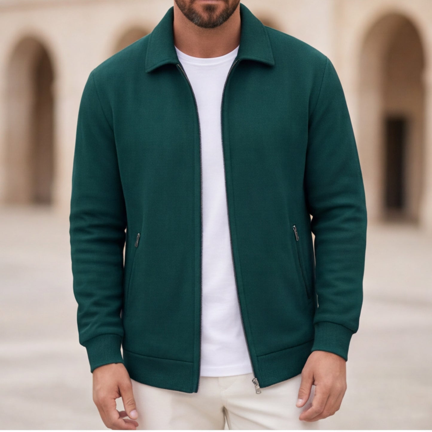 Matteo Bellini Waffle Jacket